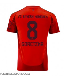 Günstige Bayern Munich Leon Goretzka #8 Heimtrikot 2024-25 Kurzarm